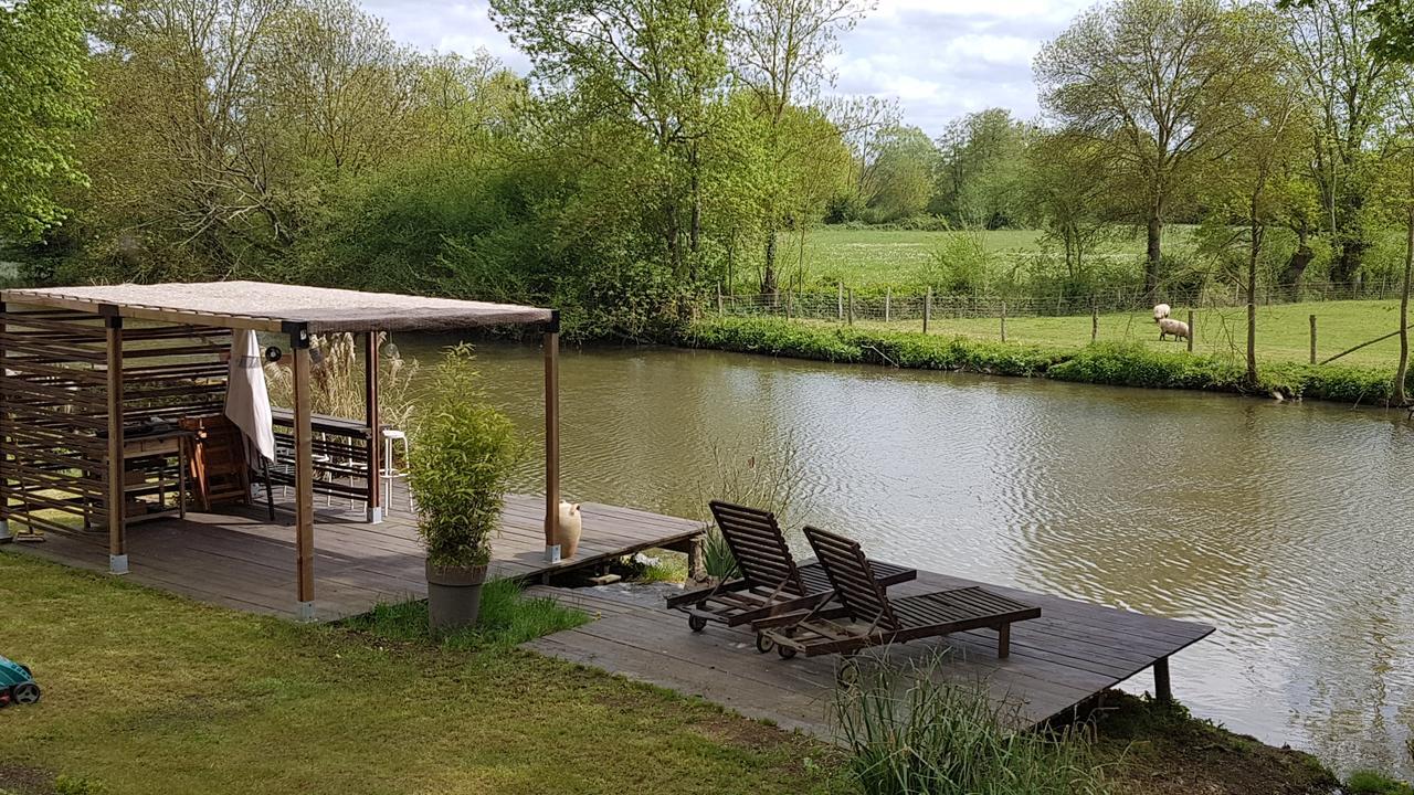 مبيت وإفطار Beaumont-sur-Sarthe La Belmontaise المظهر الخارجي الصورة